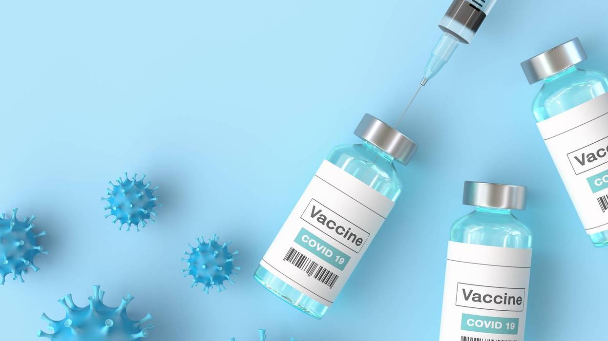 Medical concept Covid-19 coronavirus vaccination
