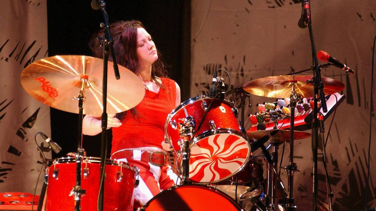 Meg White of The White Stripes