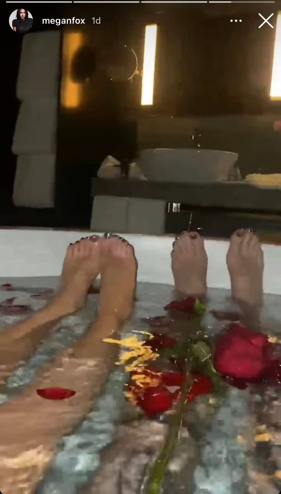 Megan Fox instagram story