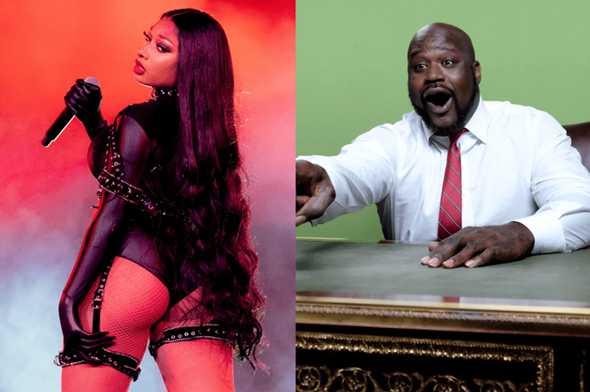 Megan Thee Stallion and Shaquille O’Neal