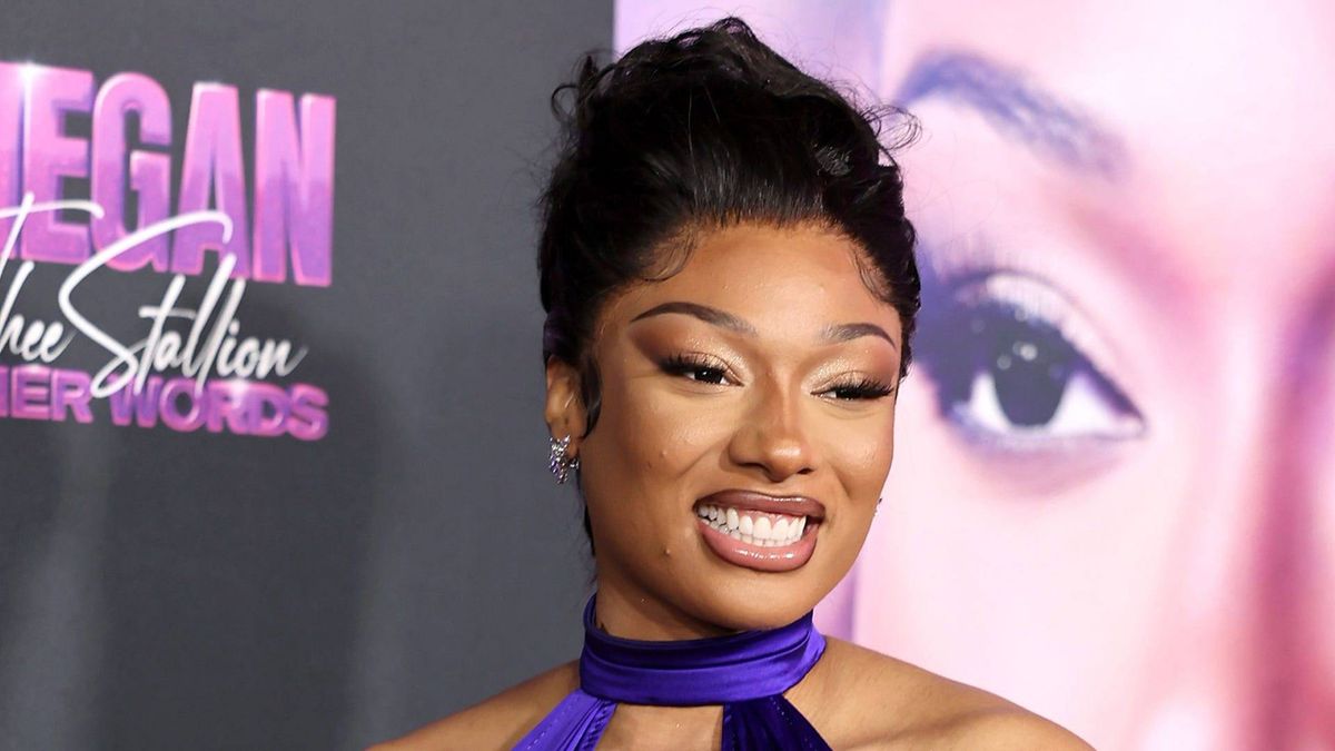 Megan Thee Stallion attends the Premiere of Amazon Prime Video's "Megan Thee Stallion: In Her Words" at TCL Chinese Theatre on October 30, 2024 in Hollywood, California