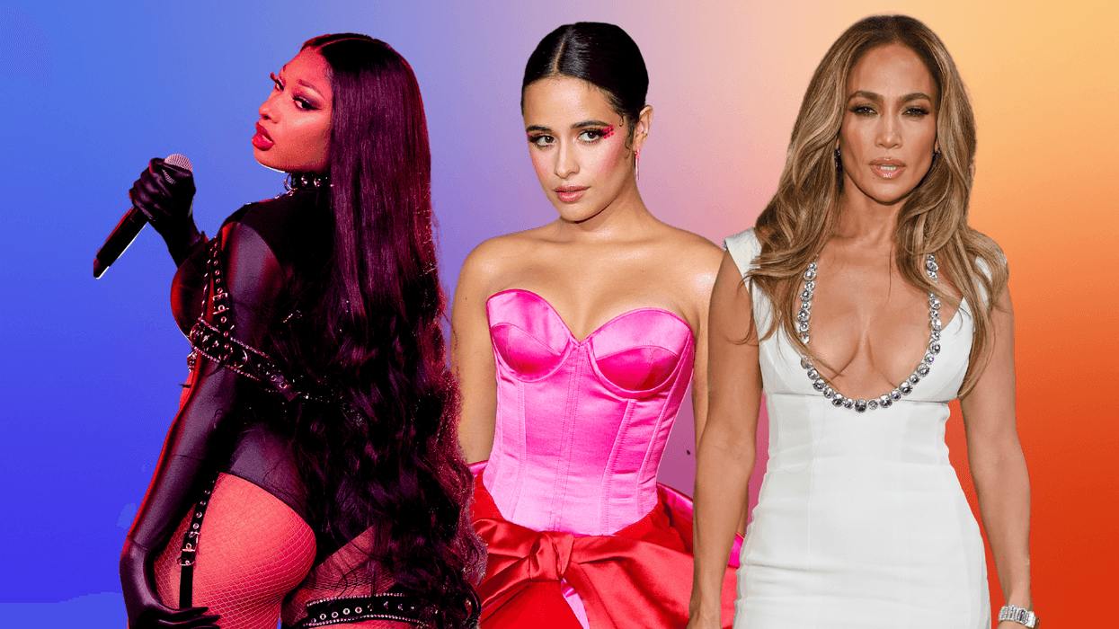Megan Thee Stallion, Camila Cabello and Jennifer Lopez