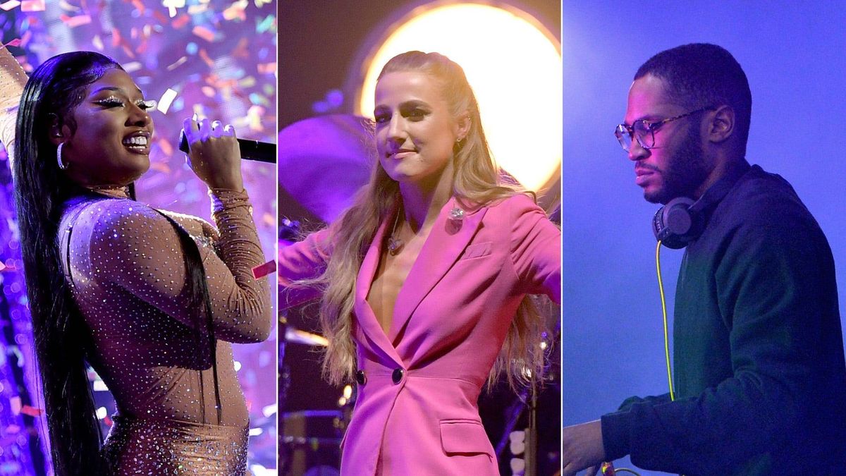 Megan Thee Stallion, Ingrid Andress, and Kaytranada