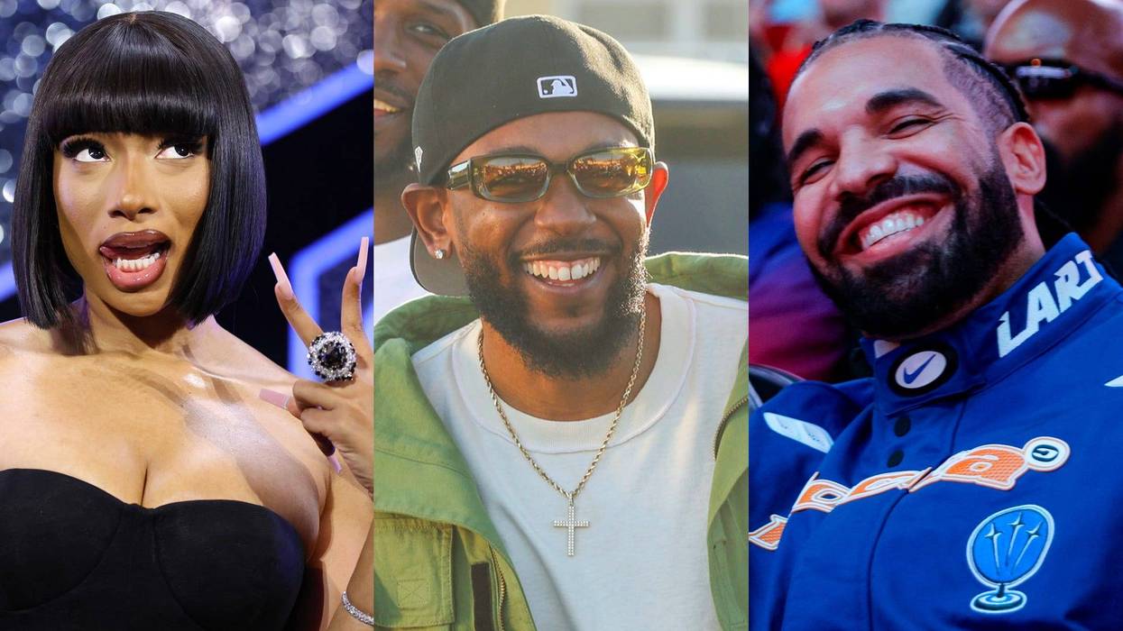 Megan Thee Stallion, Kendrick Lamar and Drake
