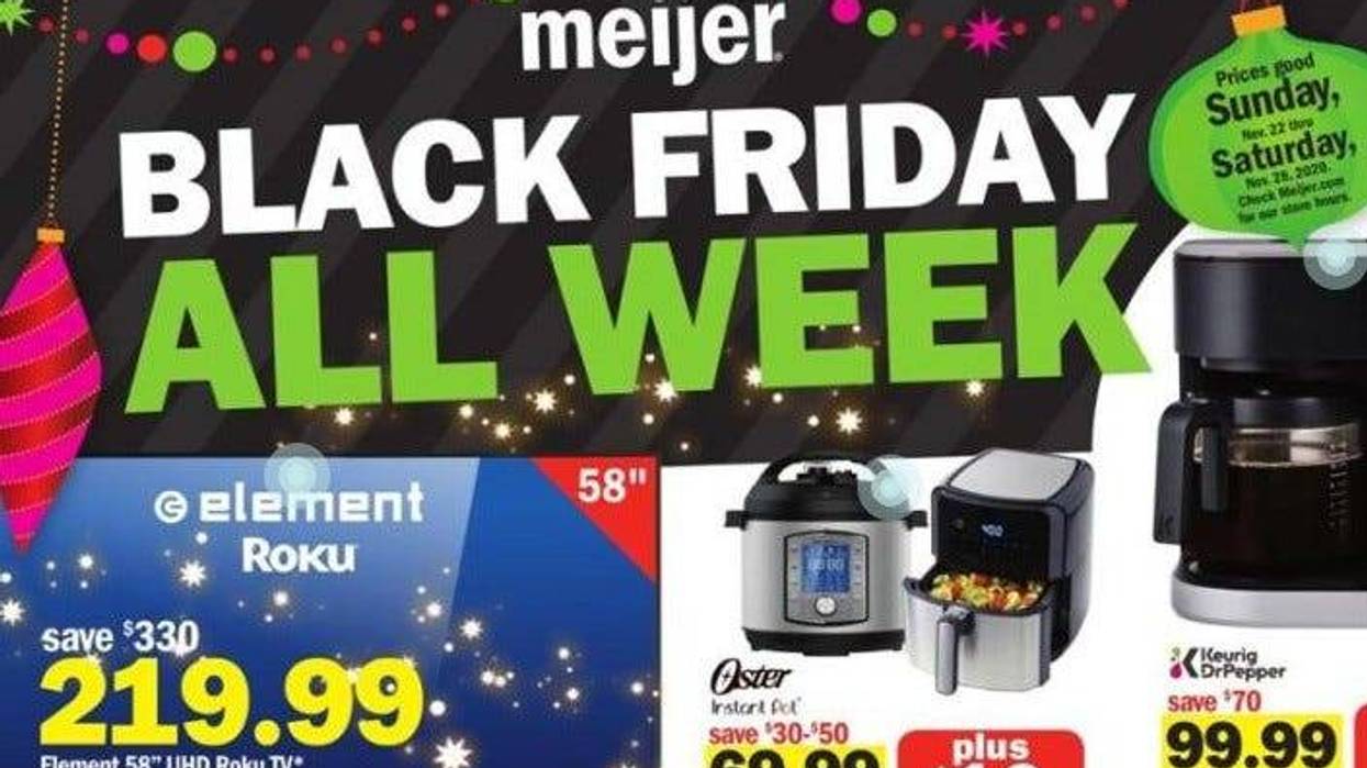 Meijer 2020 Black Friday ad scan