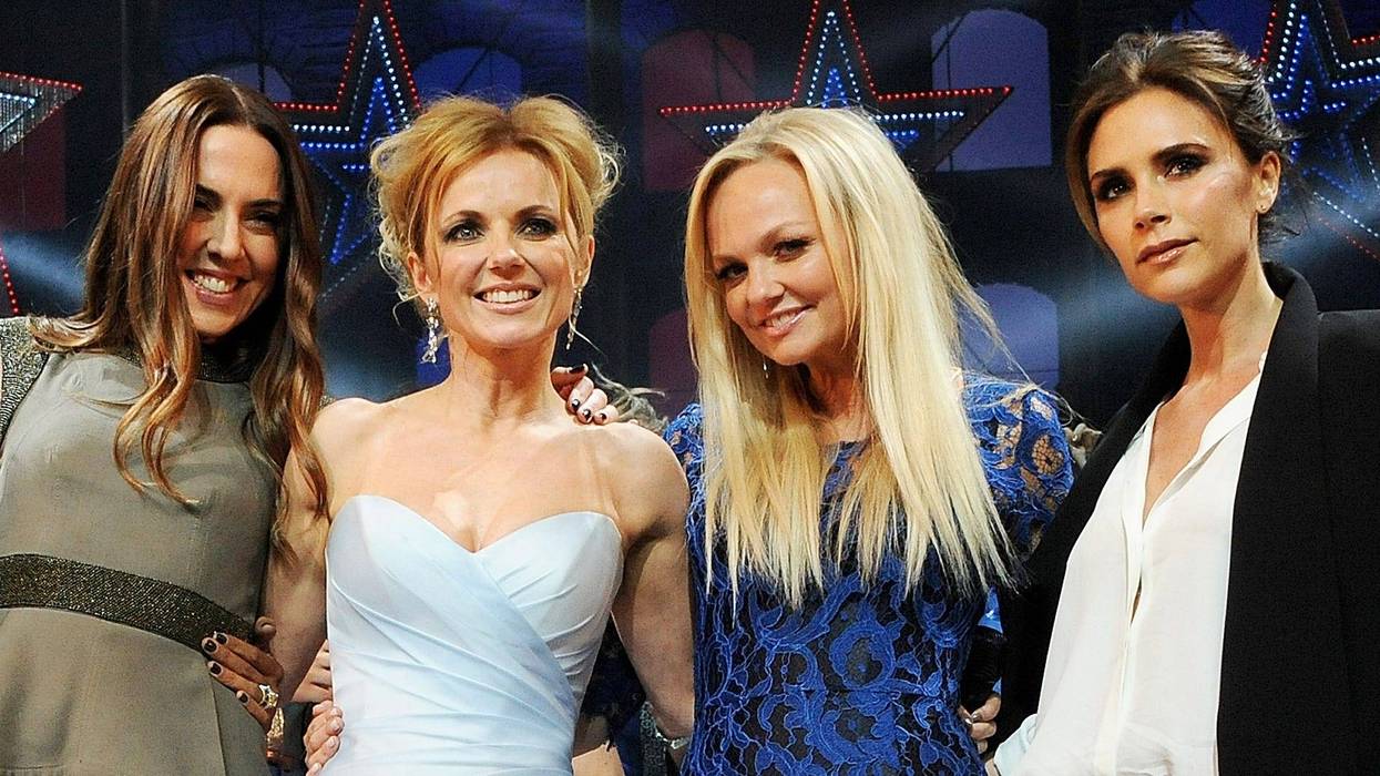 Melanie Chisholm, Geri Halliwell, Emma Bunton and Victoria Beckham