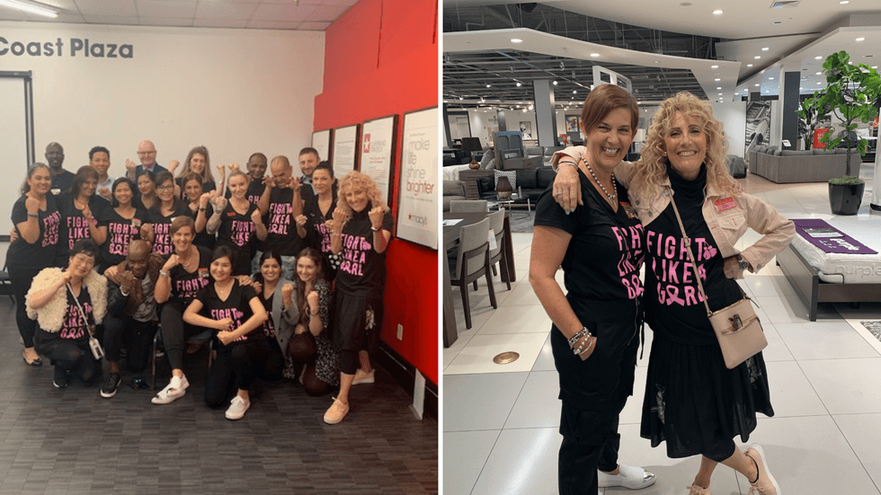 Melanie Lewis and The Pink Journey Foundation