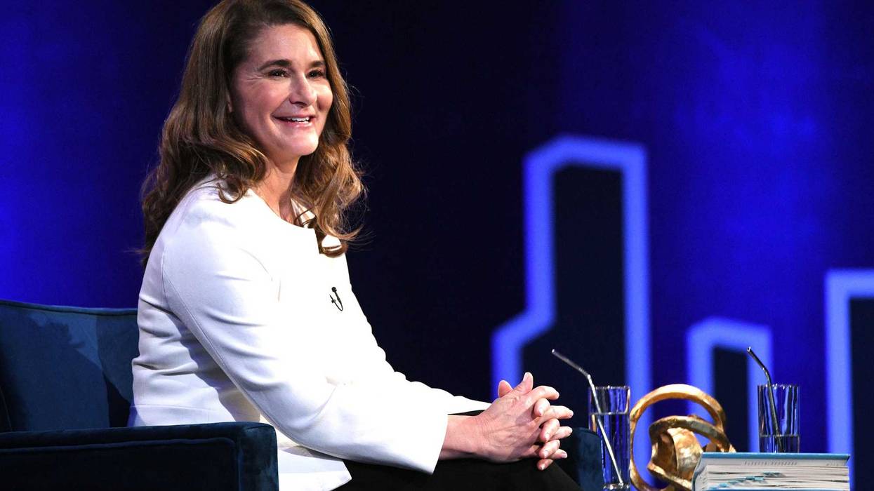 Melinda Gates speaks onstage at Oprah's SuperSoul Conversations at PlayStation Theater on February 05, 2019 in New York City.