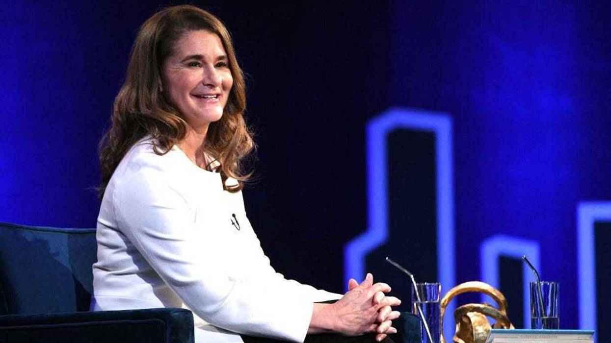 Melinda Gates speaks onstage at Oprah's SuperSoul Conversations at PlayStation Theater on February 05, 2019 in New York City.