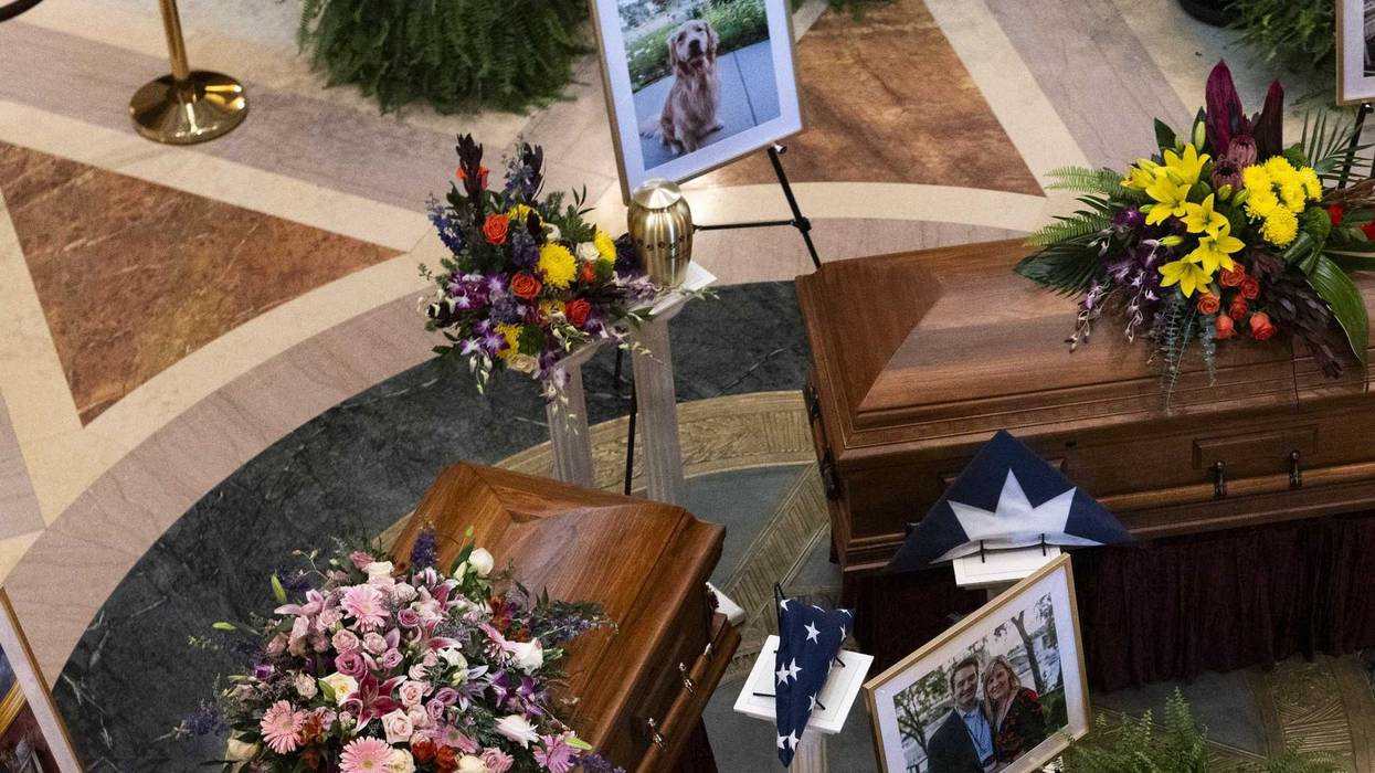 Melissa and Mark Hortman, and their dog Gilbert, will leave a lasting mark on the state and on the community, particularly on the non-profit Helping Paws.