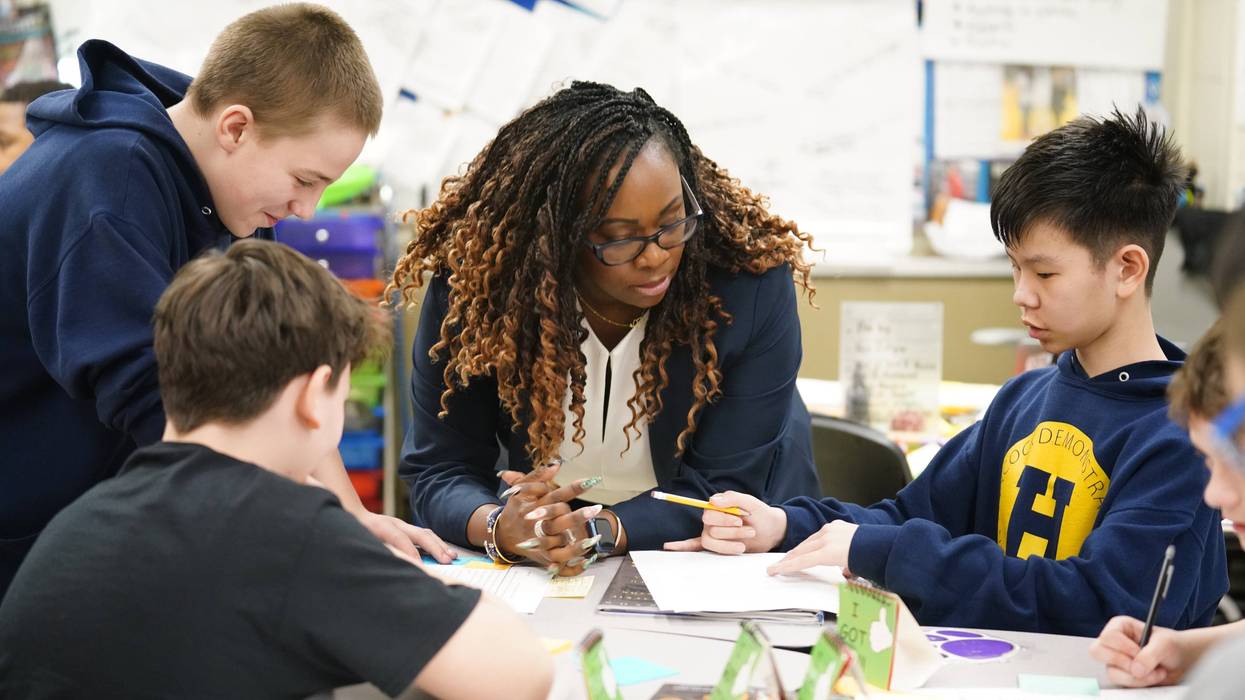 Melissa Bragg, principal of John Hancock Demonstration Schools