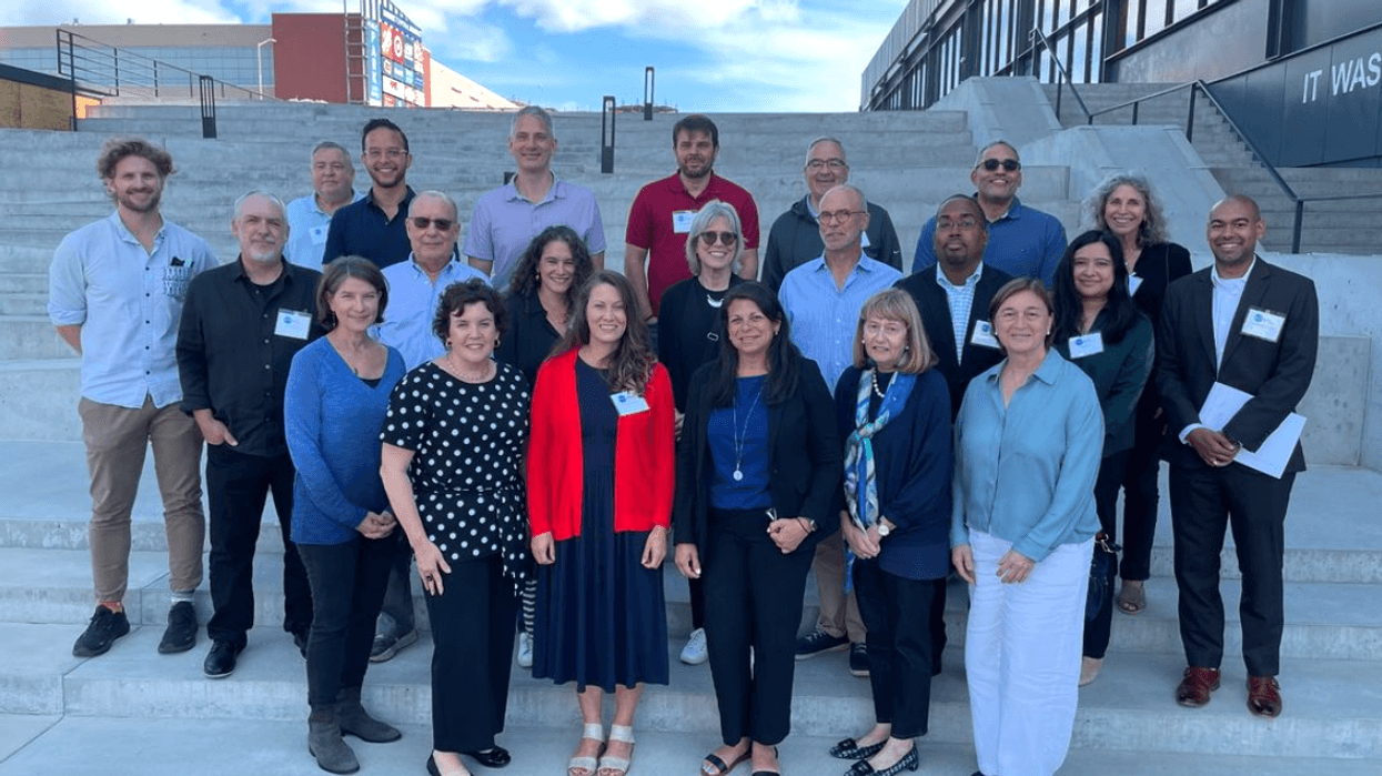 Members of BronxWorks, a nonprofit that provides a wide array of services ranging from housing assistance to food security, workforce development.
