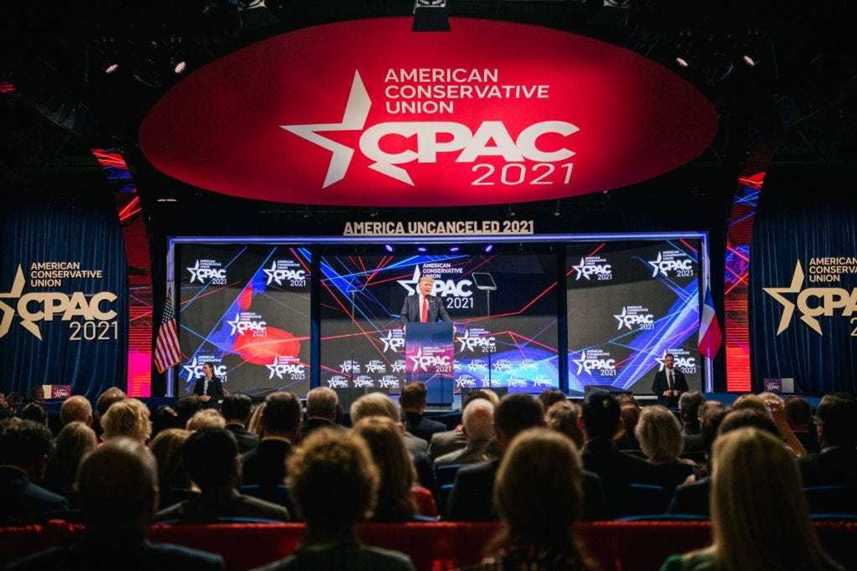 Members of far-right extremist groups were in attendance at CPAC