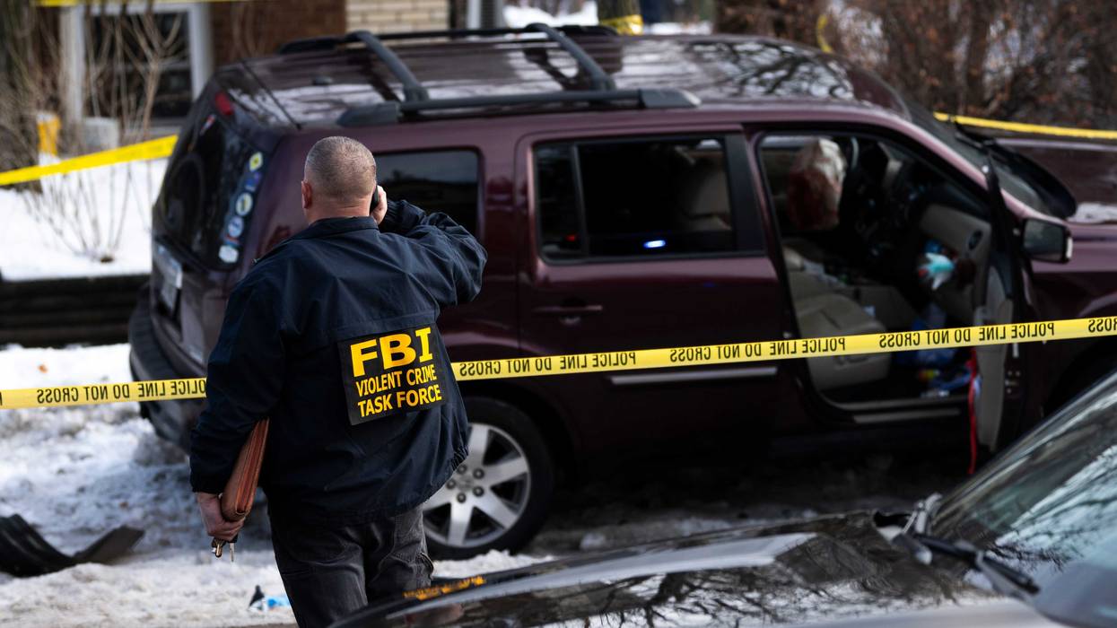 Members of law enforcement work the scene following a suspected shooting by an ICE agent during federal law enforcement operations on January 07, 2026 in Minneapolis, Minnesota. According to federal officials, the agent, "fearing for his life" killed a woman during a confrontation in south Minneapolis.