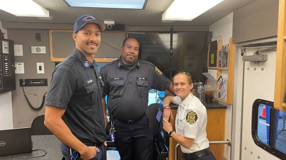 Members of the Philadelphia Fire Department Alternative Response Unit.