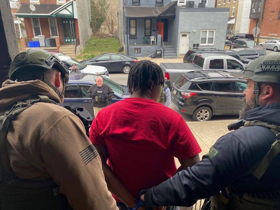 Members of the U.S. Marshals Eastern Pennsylvania Violent Crimes Fugitive Task Force and the Philadelphia Police Shooting Investigative Unit arrested Anhile Buggs, 18, on March 9.