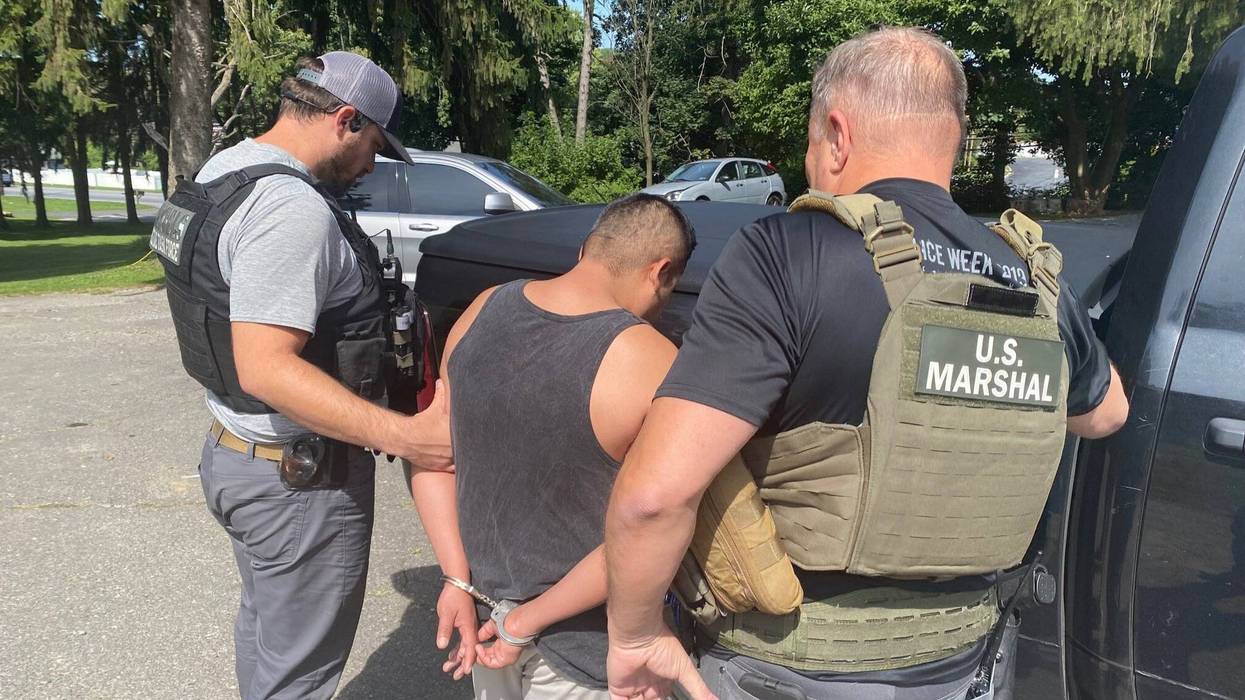 Members of the U.S. Marshal’s Fugitive Task Force arrested Mario Che- Tiul, 34, for escape and related charges Thursday afternoon in Avondale, Pennsylvania.