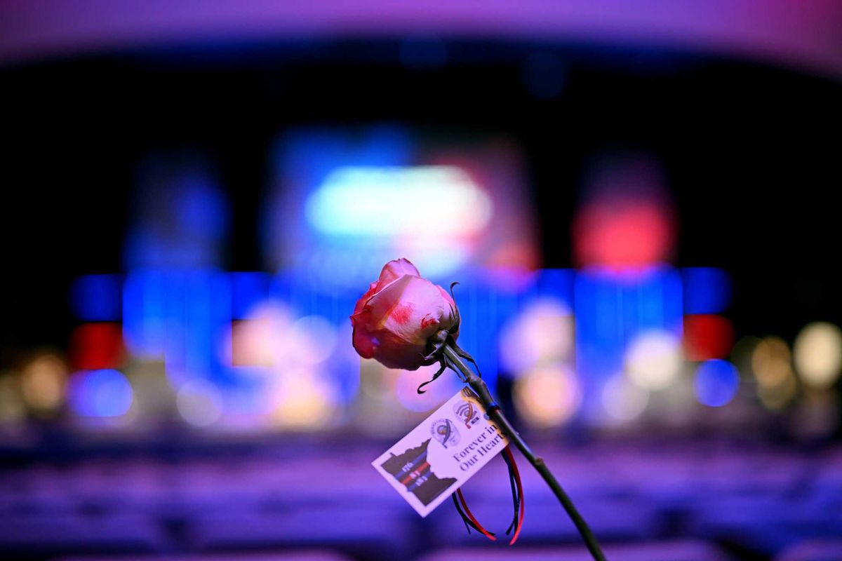 Memorial Service, Burnsville, First Responders