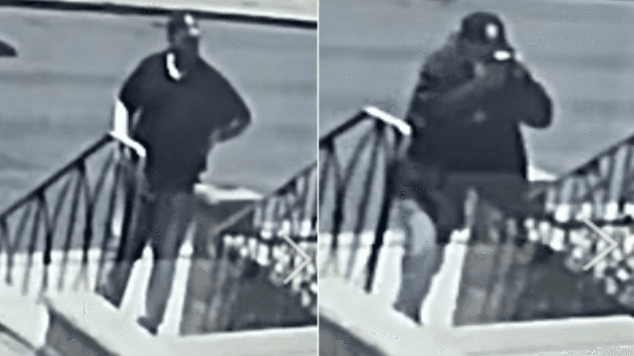men wanted for residential burglary on Juniper Street.