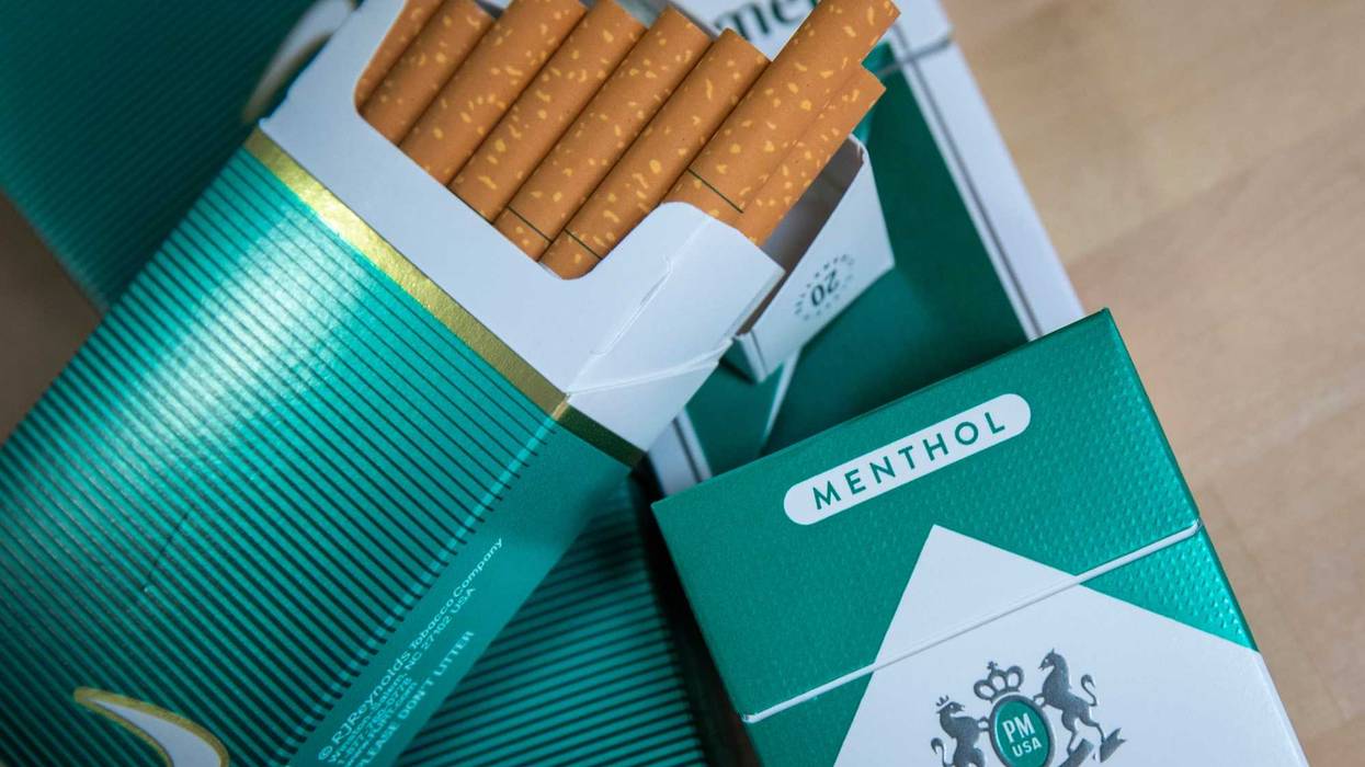 Menthol cigarettes