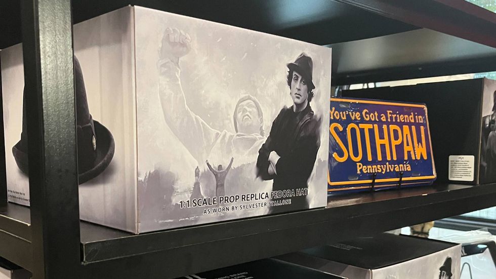 Merchandise at Rocky Shop at the Parkway Visitor Center outpost.