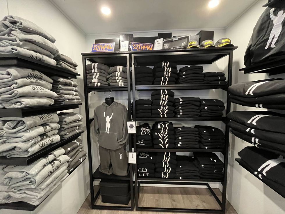 Merchandise at Rocky Shop at the Parkway Visitor Center outpost.