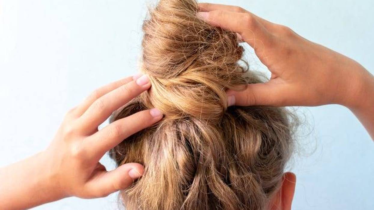 Messy bun