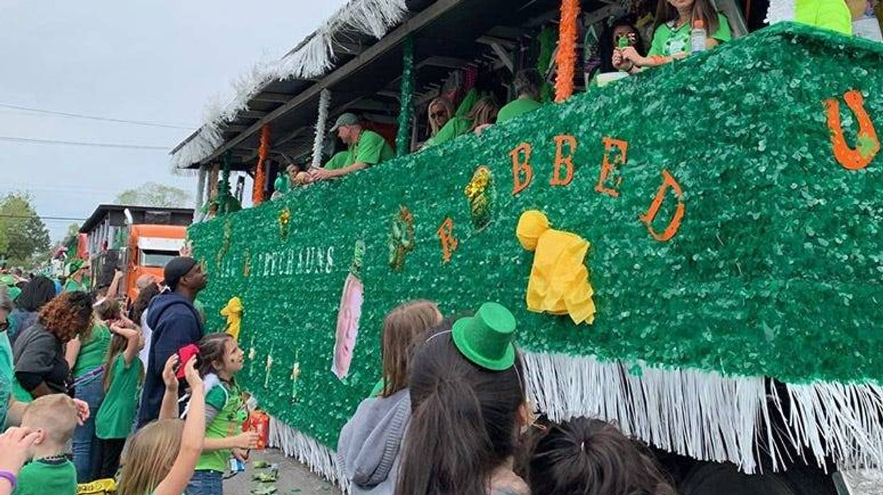 Metairie Road St Patrick's parade