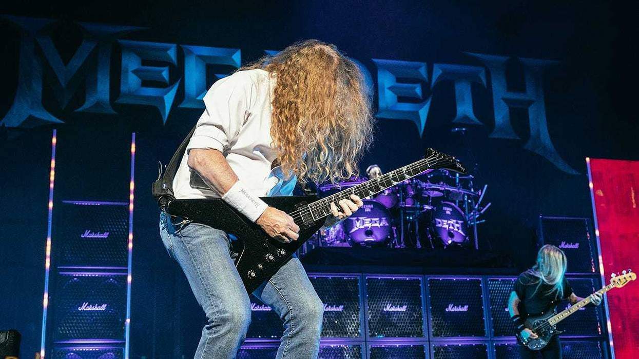 Metal Tour of the Year photos from Megadeth