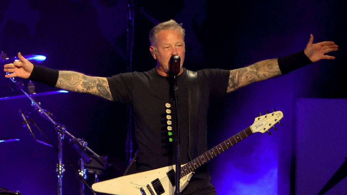 Metallica frontman James Hetfield