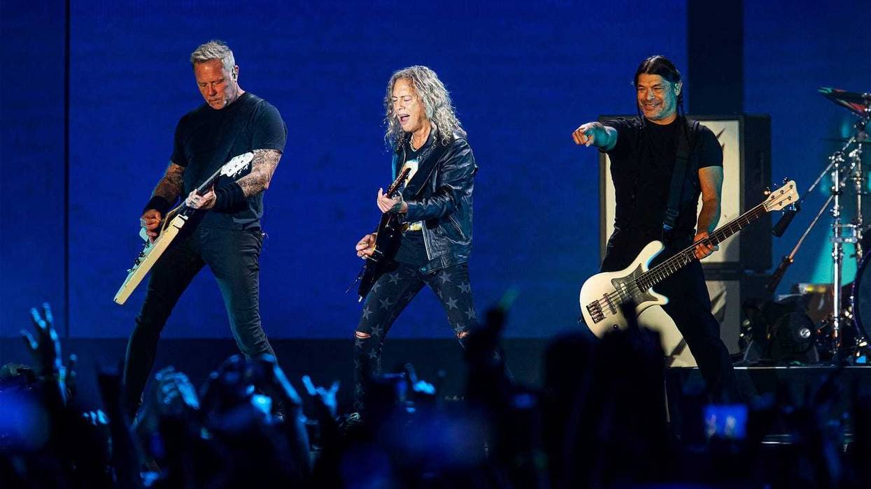 Metallica headlined the final night of the Louder Than Life music festival. Sunday, Sept. 26, 2021