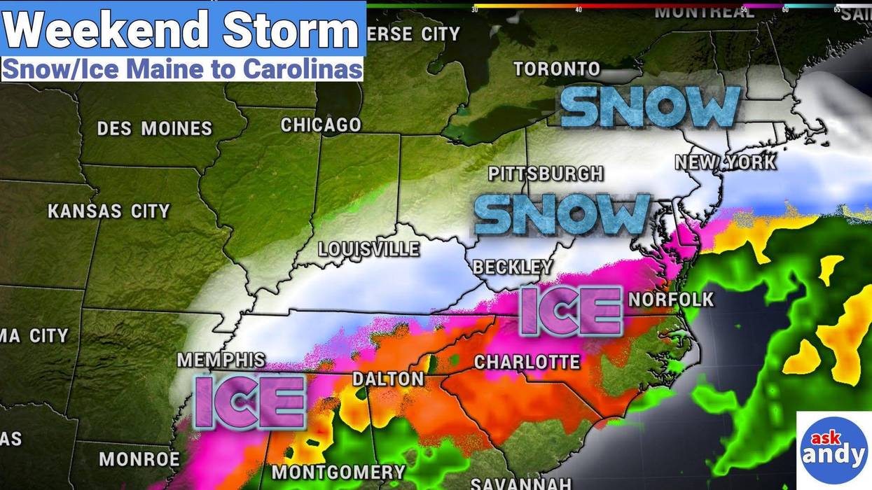 Meteorologist Andy Parker says weekend storm may be underwhelming in WNY