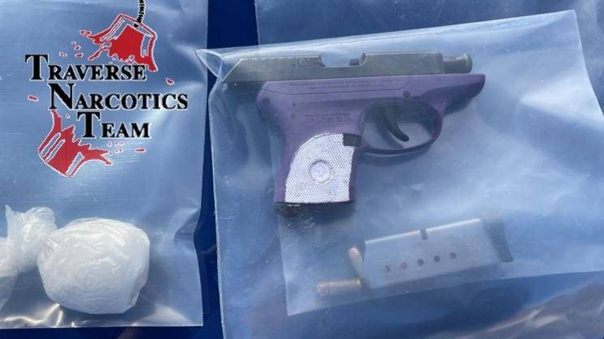 Meth and gun
