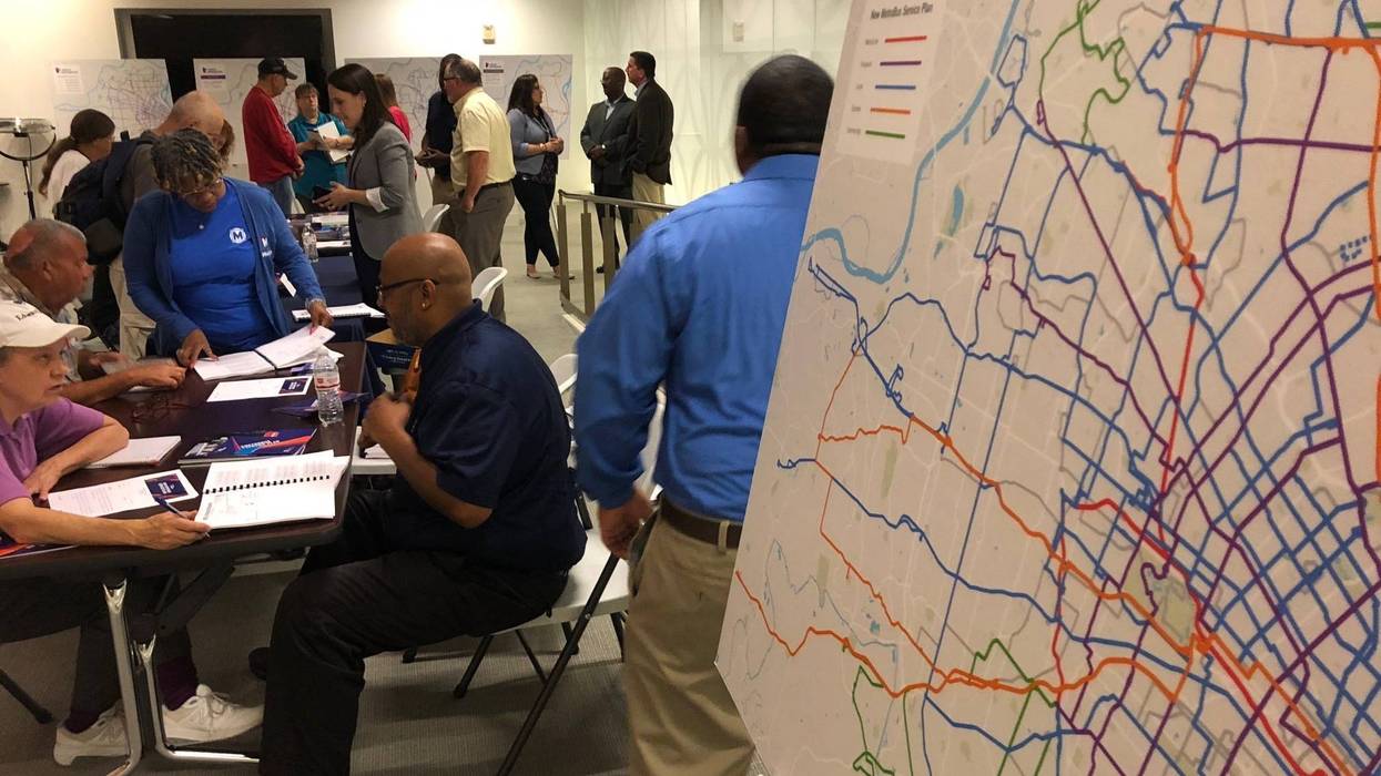Metro Reimagined open house at Central Library on August 26, 2019