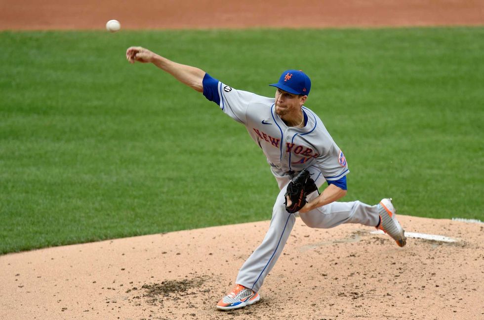 Mets starting pitcher Jacob deGrom