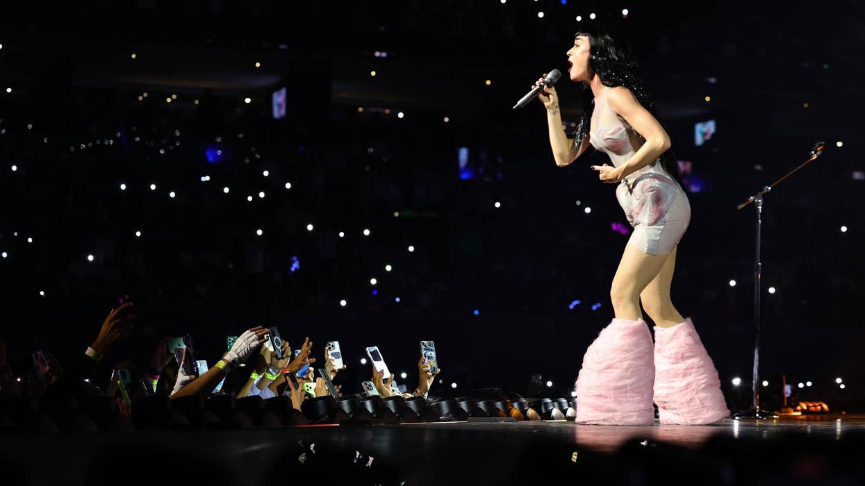 MEXICO CITY, MEXICO - APRIL 23: Katy Perry performs onstage during the Katy Perry The Lifetimes Tour 2025 at CDMX Arena on April 23, 2025 in Mexico City, Mexico. (Photo by Theo Wargo/Getty Images for Katy Perry)