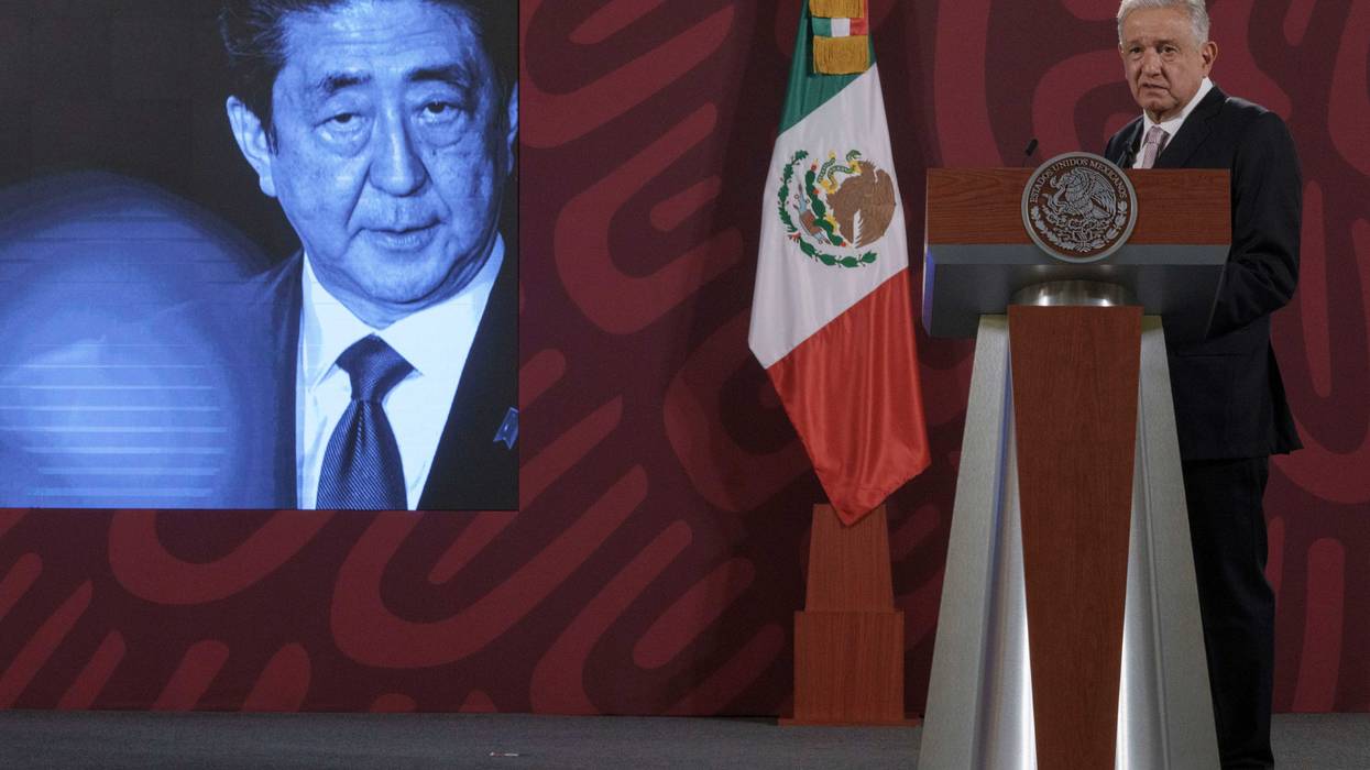 Mexico Japan Abe Shot