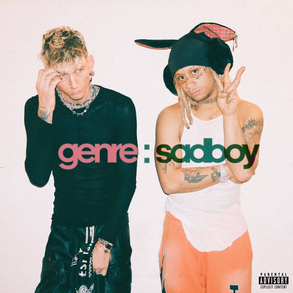 mgk x Trippie Redd genre sadboy EP Artwork