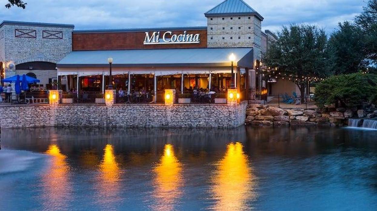 Mi Cocina in Plano at twilight
