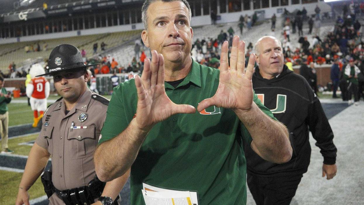Miami Hurricanes Head Coach Mario Cristobal