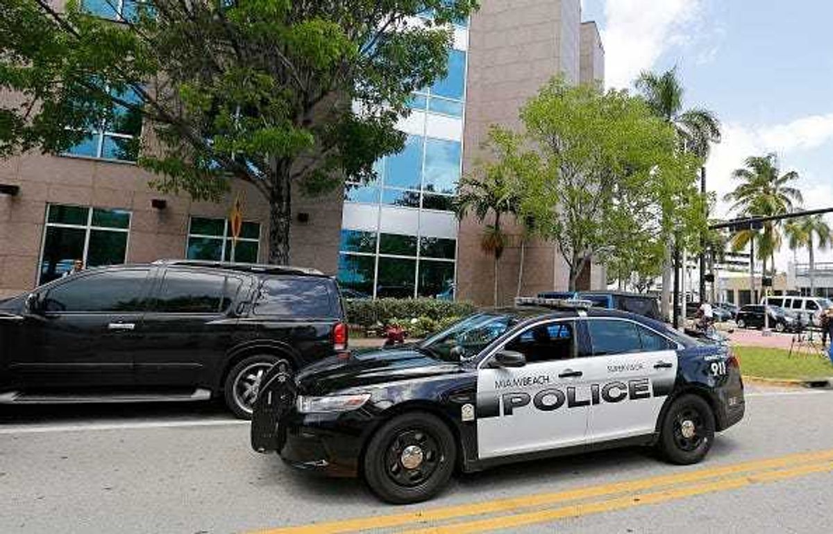 Miami police car