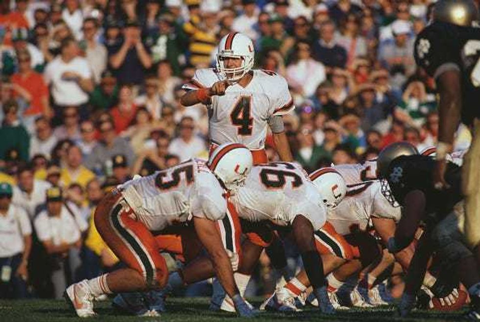 Miami QB Steve Walsh