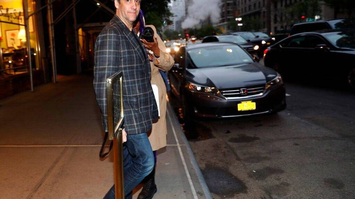 Michael Cohen, Donald Trump's former personal attorney, leaves his apartment, Friday, May 3, 2019, in New York. Cohen is scheduled to report Monday to a federal prison 70 miles north of New York City to begin serving a 3-year sentence for campaign-finance