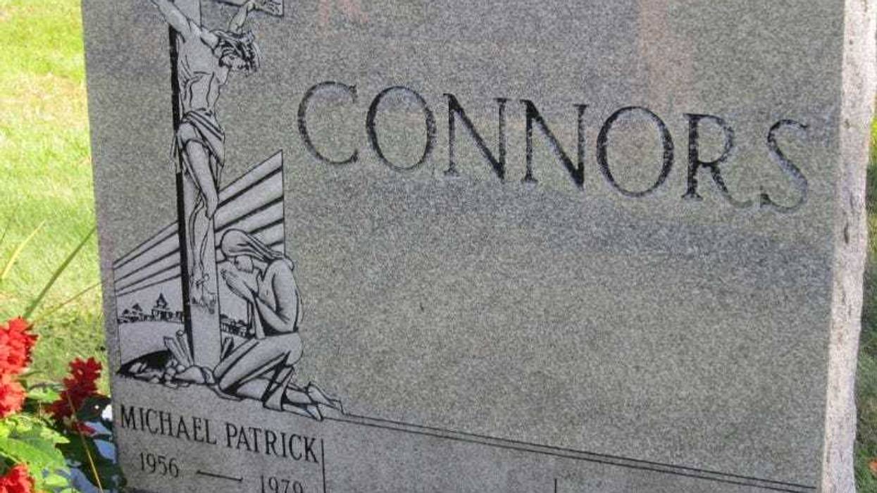 Michael Connors headstone