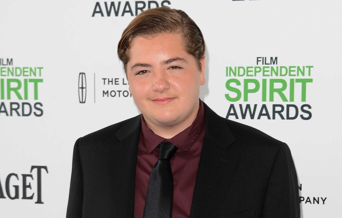 Michael Gandolfini attends the 2014 Film Independent Spirit Awards at Santa Monica Beach