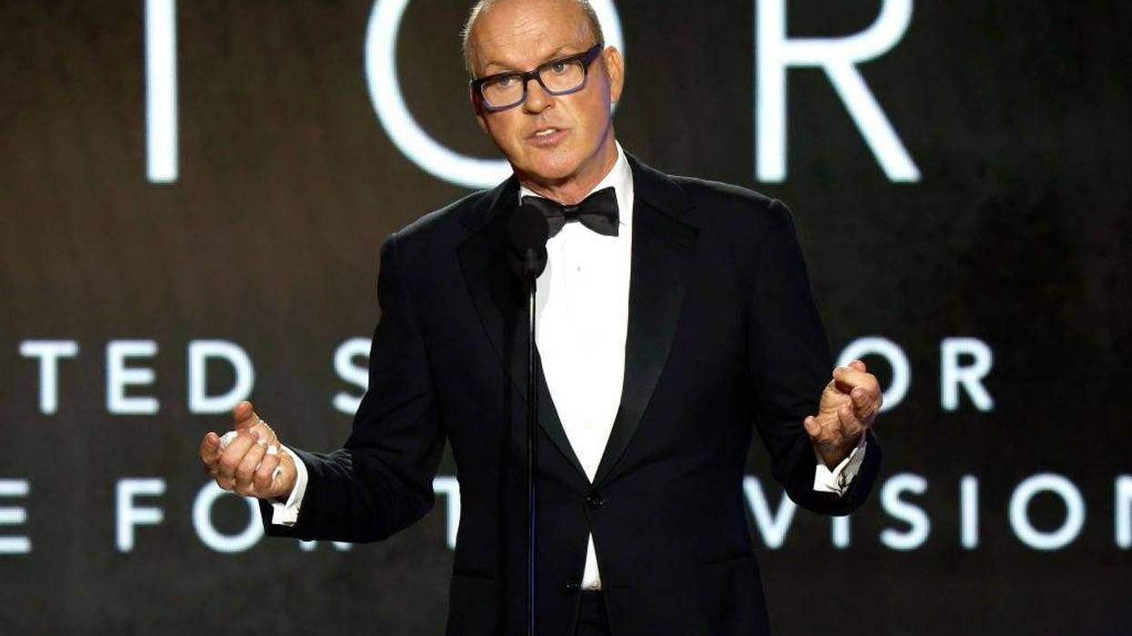 Michael Keaton accepts the Best Actor in a Limited Series or Movie Made for Television award for ‘Dopesick’ onstage during the 27th Annual Critics Choice Awards at Fairmont Century Plaza on March 13, 2022 in Los Angeles, California