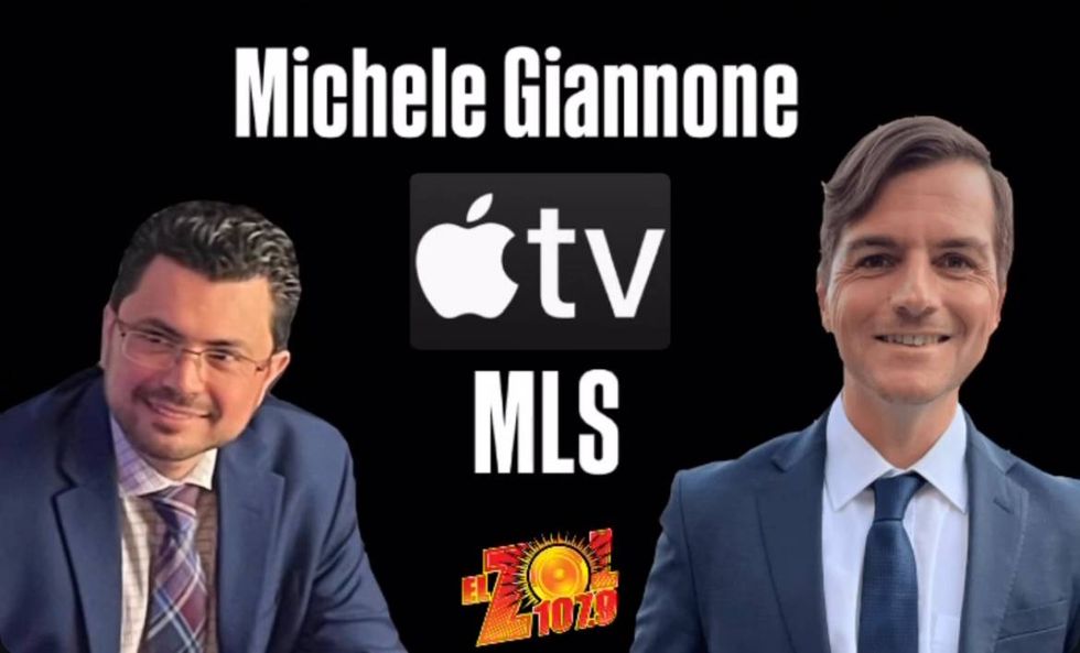 Michele Giannone analista de f\u00fatbol de la MLS de Apple TV