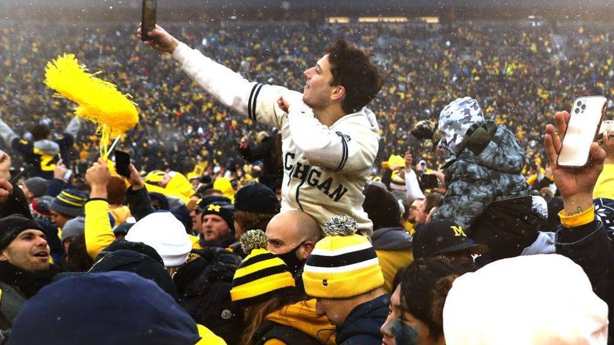 Michigan football fans