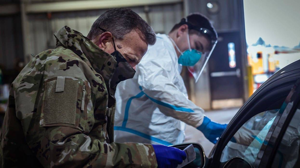 Michigan National Guard asked to support vaccination effort in state.