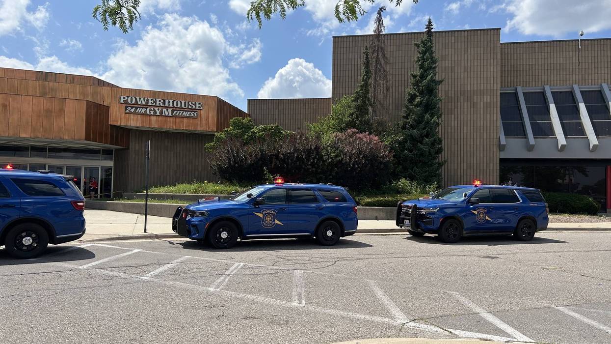 Michigan State Police at Fairlane Town Center in Dearborn